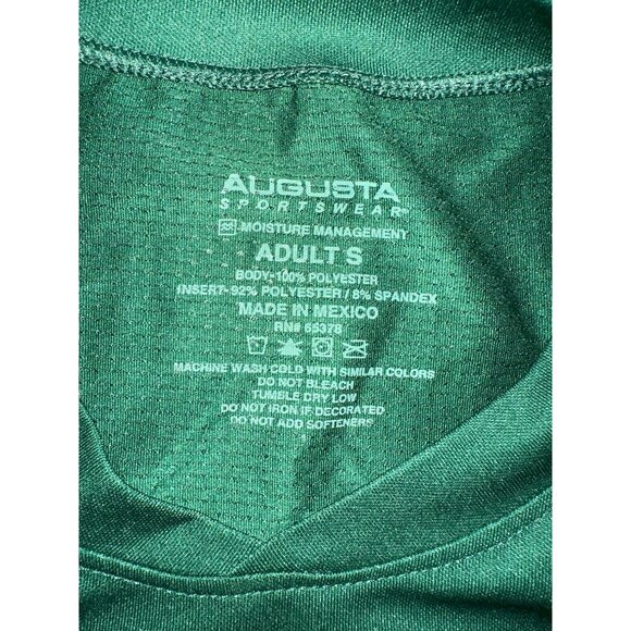 Notre Dame Basketball Long Sleeve Shirt Adult S Augusta Sportswear Green *Read - Picture 4 of 8